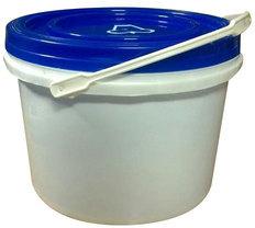  Plain Plastic Food Container, Color : White