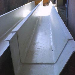 FRP Rainwater Gutter, For Industrial, Length : 4 To 6 Feet