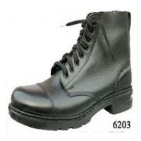 Leather Safety Ankle Boots