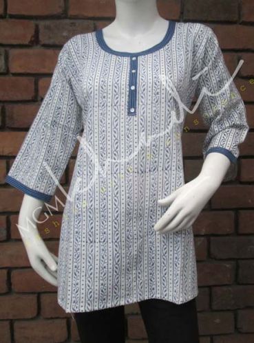 Khadi Cotton Officewear Kurti