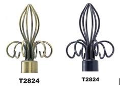 Curtain Rod Finial t2824