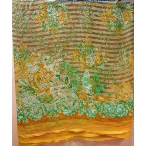 Flora Printed Chiffon Scarves