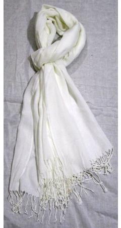 Modal Diamond Weave Pashmina Shawls With Fringes