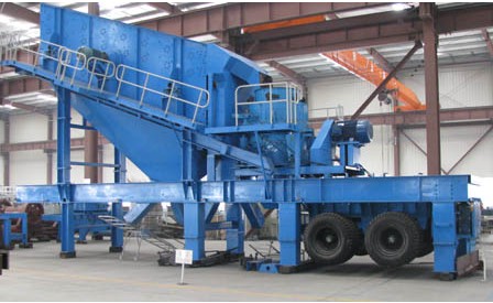 GZL Series Mobile Sand Making Machine