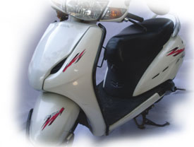 PVC Two Wheeler Graphic Stickers, Feature : Waterproof