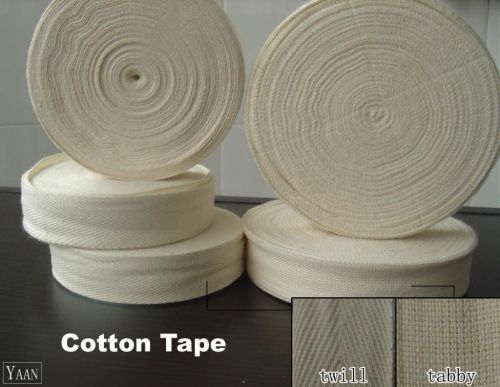 Cotton Tape, For Covering Electric Wire, Pattern : Plain