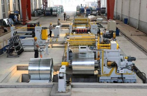 Automatic Metal Used Slitting Steel Coil Cutting Machine