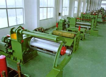 Rewinding Machine for Slitting ss strip, carbon strip etc