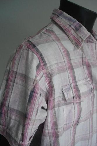 Checked Cotton Casual Shirts, Size : XL, M