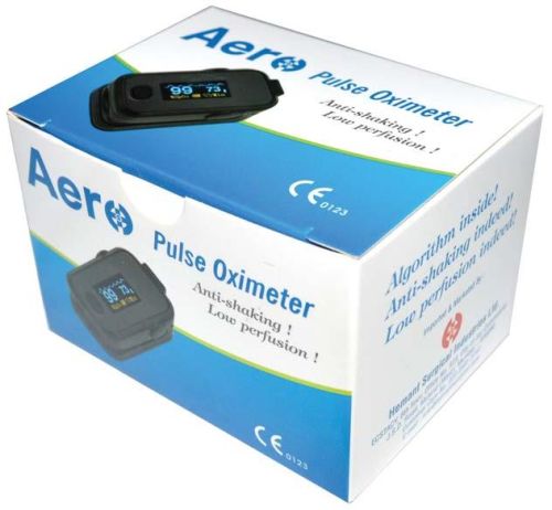 Aero+ Pulse Oximeter Machine, Color : Blue, Green, Black, Orange