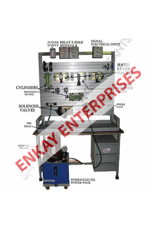 Advanced Customized Electro Hydraulic Trainer, Capacity : 0.075 Ltrs