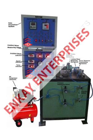 Brake Liner Friction Measurement Trainer