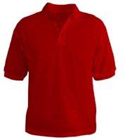 Plain Polo Red T Shirts