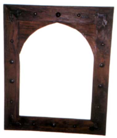 Brown Wooden Jharokha