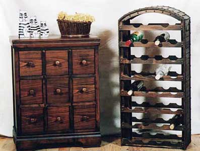 Wooden Wine Rack