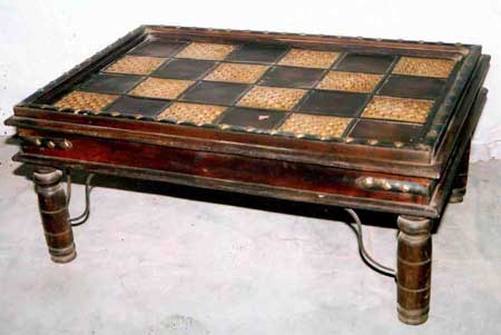 Polished Vintage Wooden Cart Table, Thickness : 25-50mm