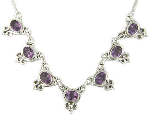 Non Polished Silver Necklace, Packaging Type : Fabric Bag, Plastic Box, Plastic Packet