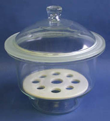 Borosilicate Glass 3.3 Laboratory Desiccators, Color : Transparent