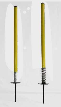 Polished Agility Slalom Pole 10-20mm for Telescopic Use