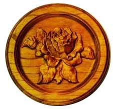 Rose Wood Wall Hangings