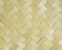 Plain Bamboo Mats, Color : Creamy For Table Use