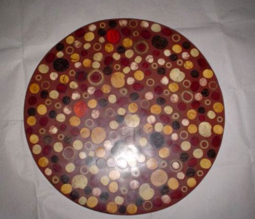 Round Horn and Bone Coasters, For Hotel Use, Restaurant Use, Size : 6x6cm, 8x8cm, 9x9cm