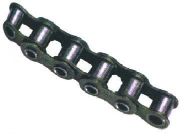 Polished Alloy Steel Hollow Pin Roller Chains, For Automobile Industry, Length : 0-25inch, 100-200inch