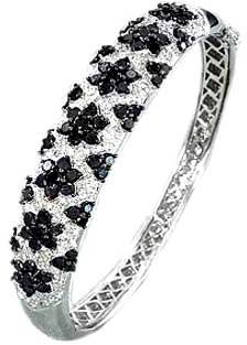 Ldb-07 Diamond Bangle, Shape : Round