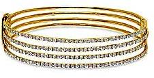 LDB-10 Gold Diamond Bangle, Gender : Female