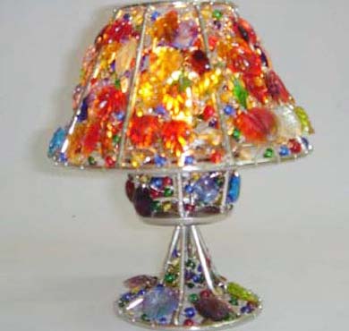 Beaded Lampshade