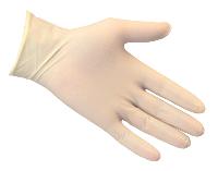 White Disposable Nitrile Gloves, For Cleaning, Hospital Clinic, Size : M
