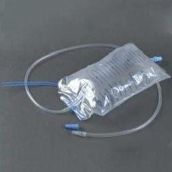 Mesco Clinical Grade PVC Lay Flat Urine Collecting Bags, Feature : Long Soft, Kink Resistant Tube