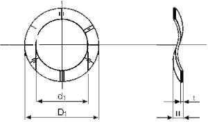 Bearing Wave Washer