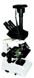 Trinocular Research Microscope With Digital Camera