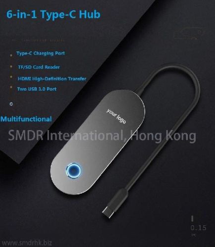 USB Hub, Brand Name : OEM, Packaging Type : black
