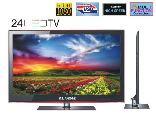 Global 24 Inch LED Television, For Home Appliances