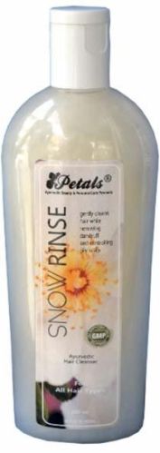 Petals Snow Rinse Hair Cleanser, Packaging Size : 150-250 Ml