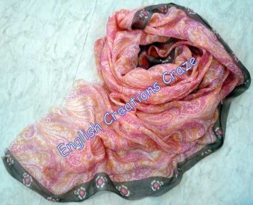 ENGLISH CREATIONS Cotten CottonÂ printed Stoles, Size : 70*180CM