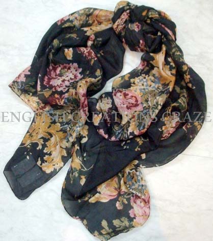 Elegant Silk Pareos, Size : 50*180cm