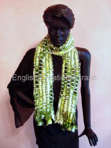 ECC Knitted Shawls, Color : Green