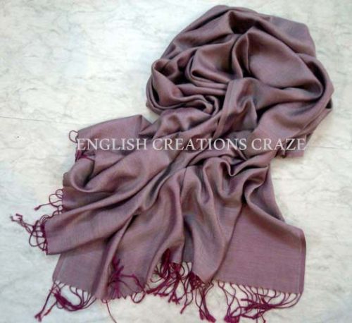 ECC Modal Cashmere Shawls, Color : Purple