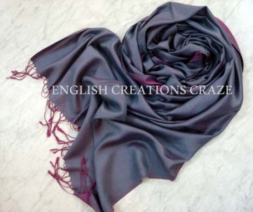 ECC Modal Cashmere Stoles, Color : Purple