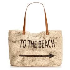 Printed Beach Bag