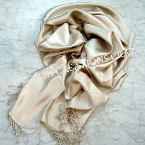 ECC Silk Cashmere Stoles, Size : 70*180 Cm