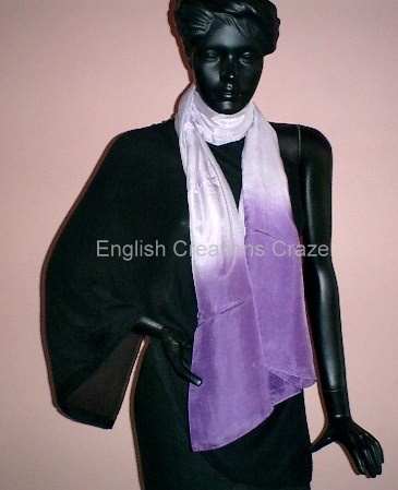 Silk Ombre Dyed Plain Color Scarves, Size : 50*180cm