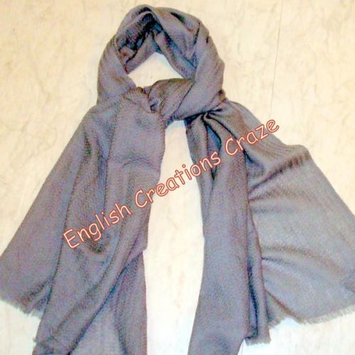 Wool Cashmere Solid Color Scarves, Size : 70*180CM