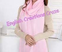Wool Solid Color Stoles, Size : 70*180CM