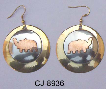 Brass Earring (CJ-8936)