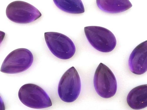 Amethyst Cabochon Pears