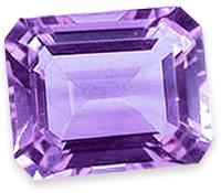 Amethyst Cut Octagon